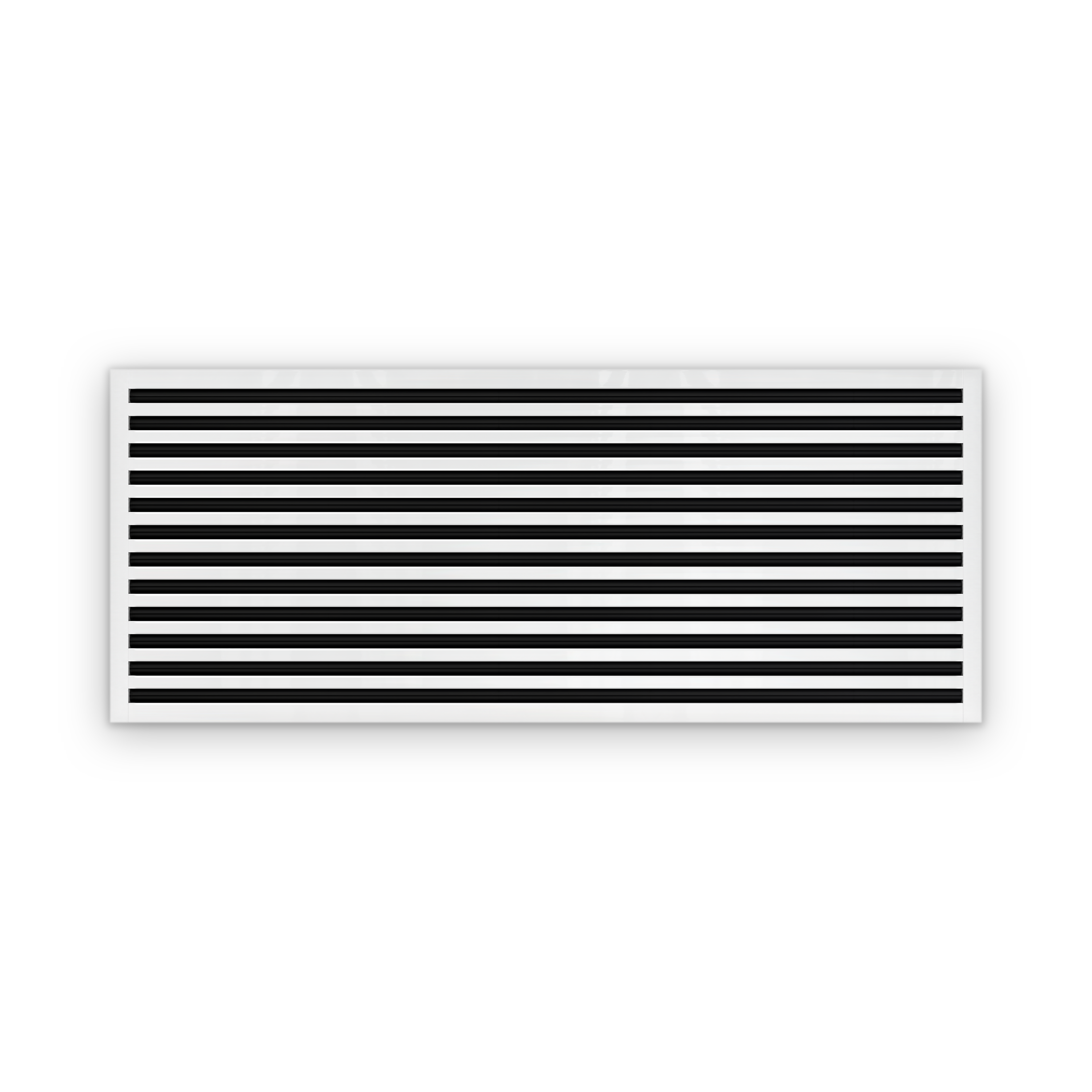 Cryptic Slot 12 slot linear slot diffuser, 60 inch, white