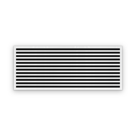 Cryptic Slot 12 slot linear slot diffuser, 60 inch, white