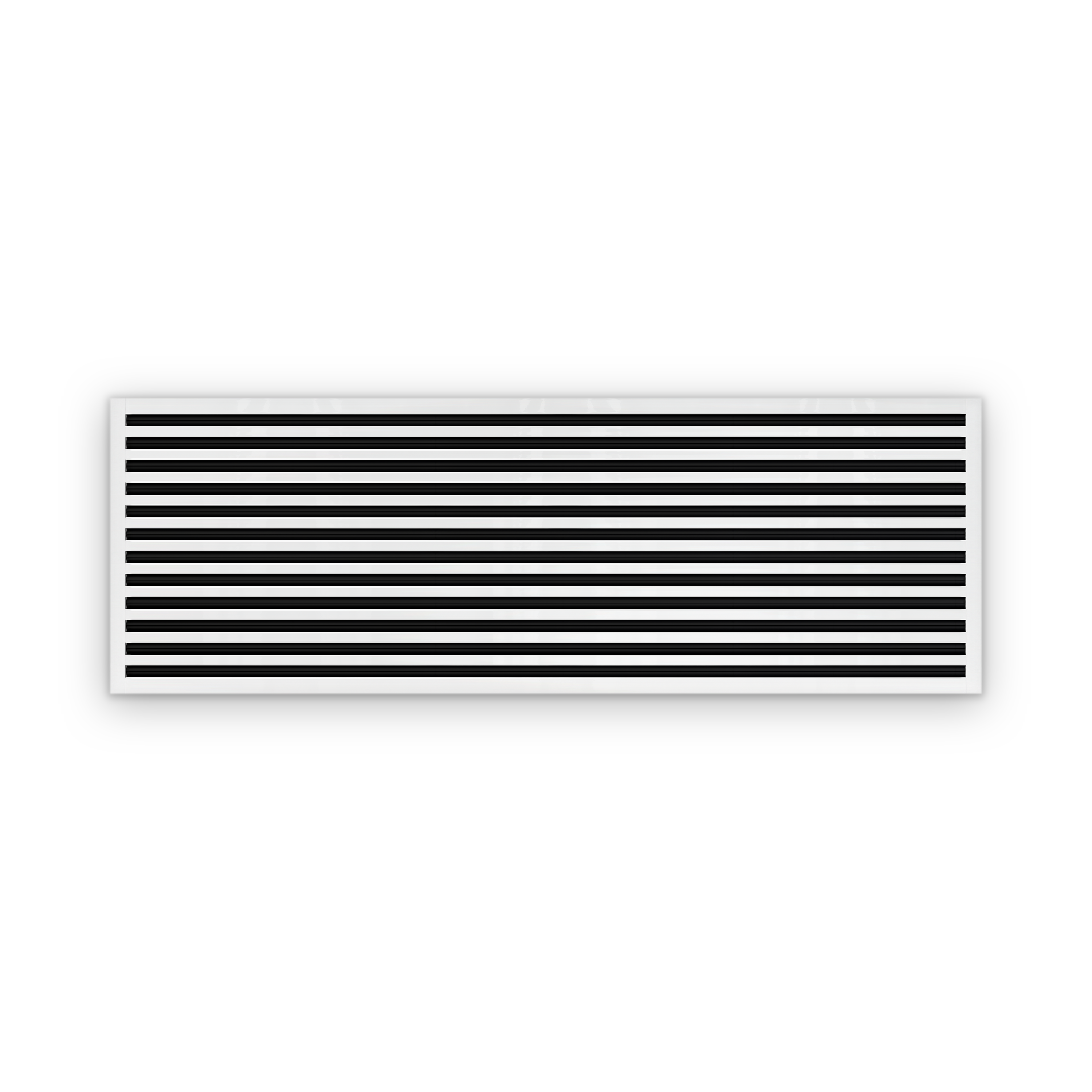Cryptic Slot 12 slot linear slot diffuser, 72 inch, white
