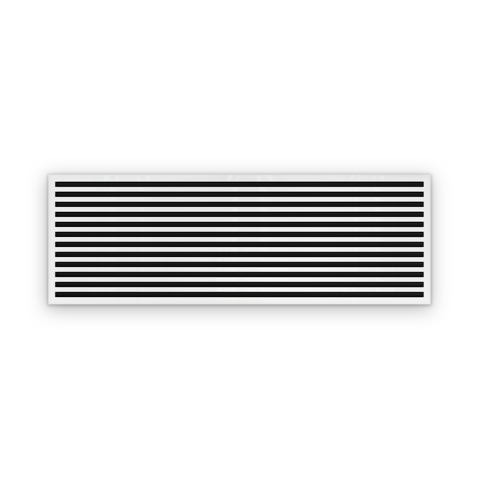 Cryptic Slot 12 slot linear slot diffuser, 72 inch, white