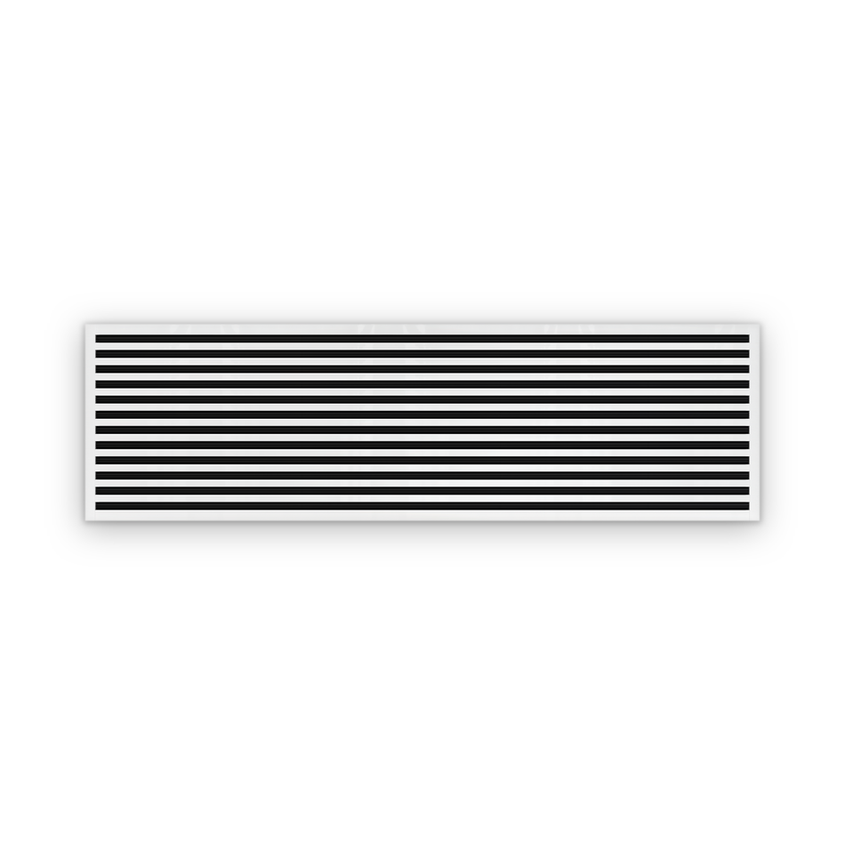 Cryptic Slot 12 slot linear slot diffuser, 84 inch, white