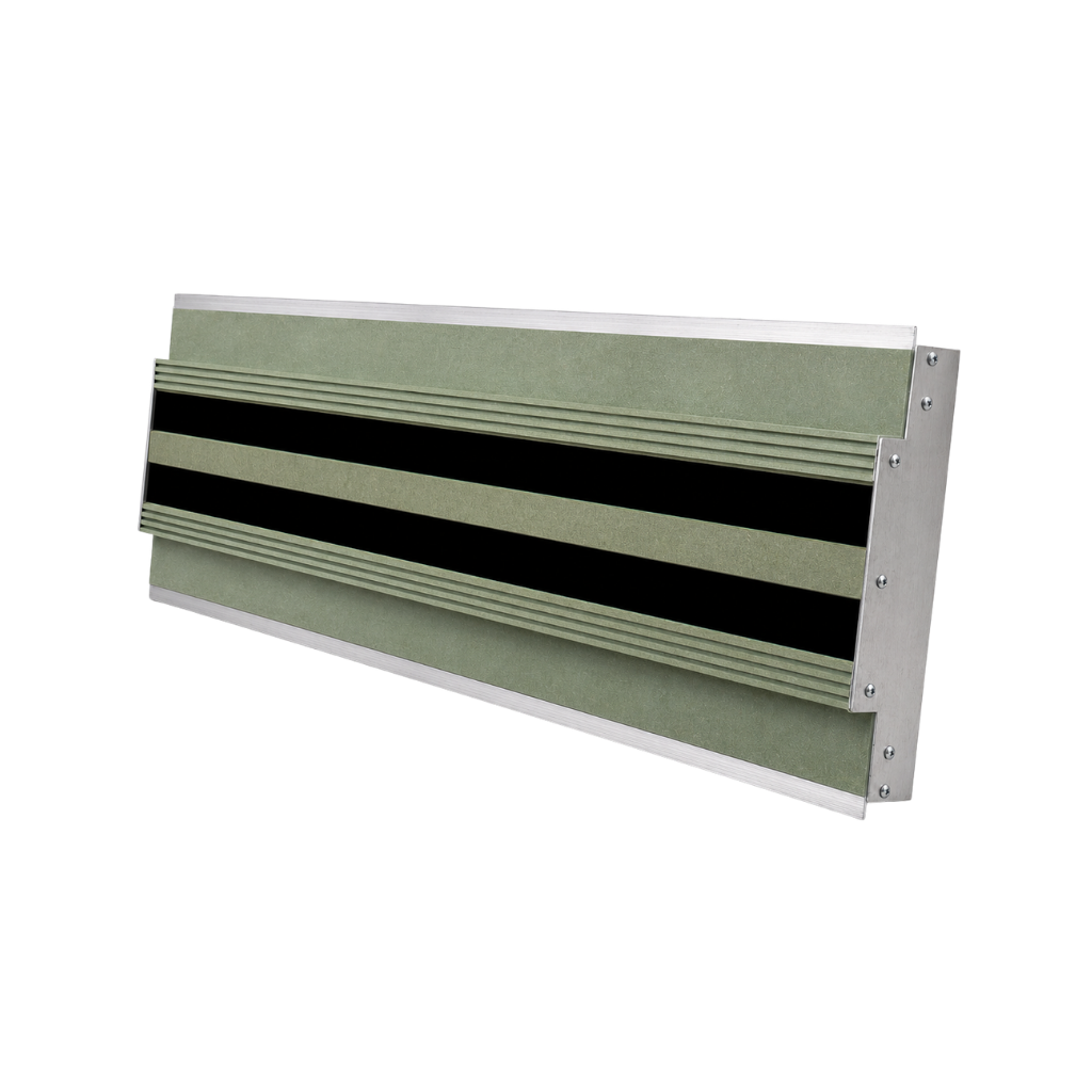 Cryptic Pro Mud-In Linear Slot Diffuser by Cryptic Air: 2 slot, flush mount drywall vent cover for new builds.