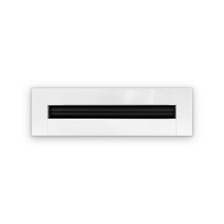 Cryptic Slot 1 slot linear slot diffuser, 10 inch, white