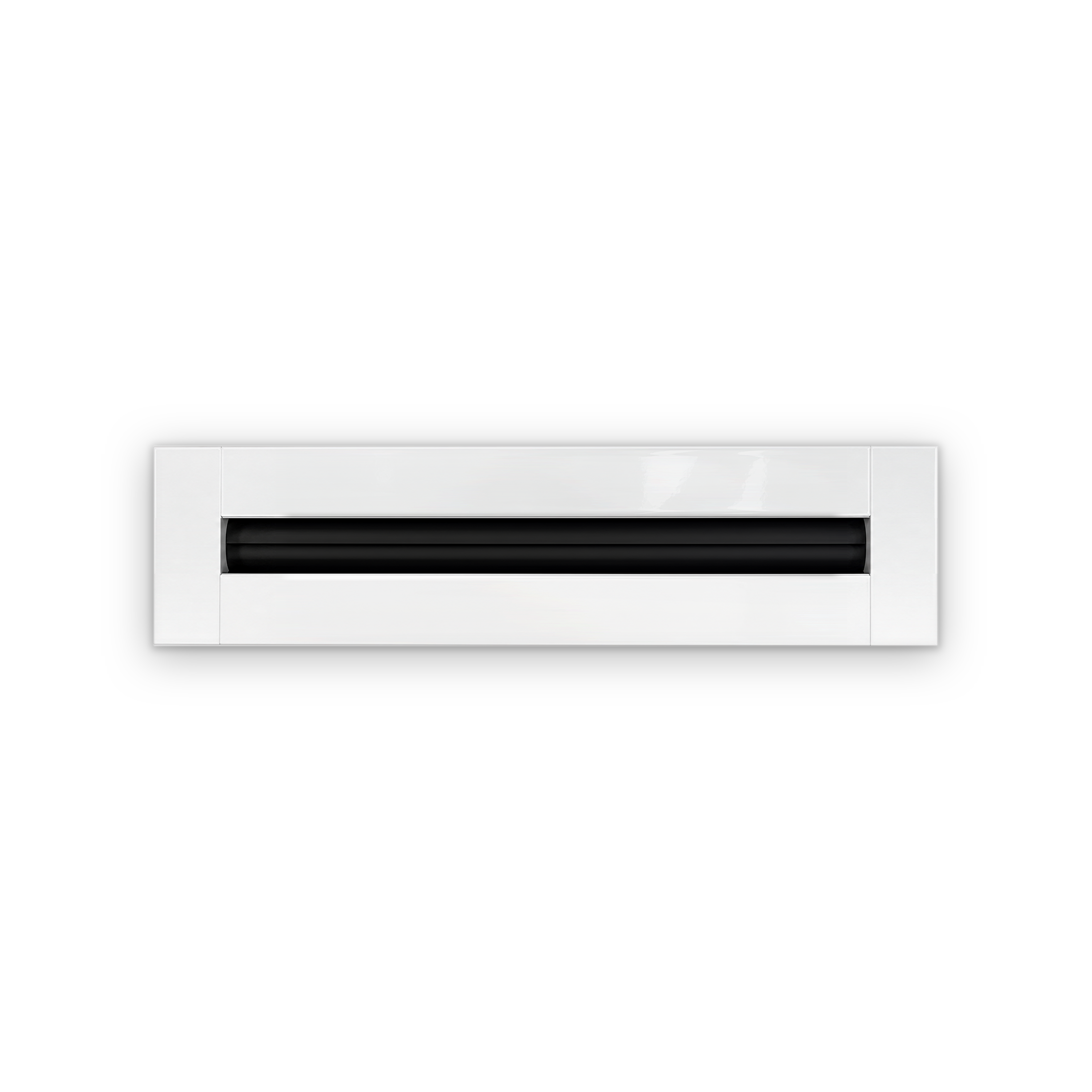 Cryptic Slot 1 slot linear slot diffuser, 12 inch, white
