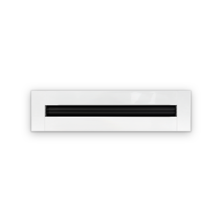 Cryptic Slot 1 slot linear slot diffuser, 12 inch, white