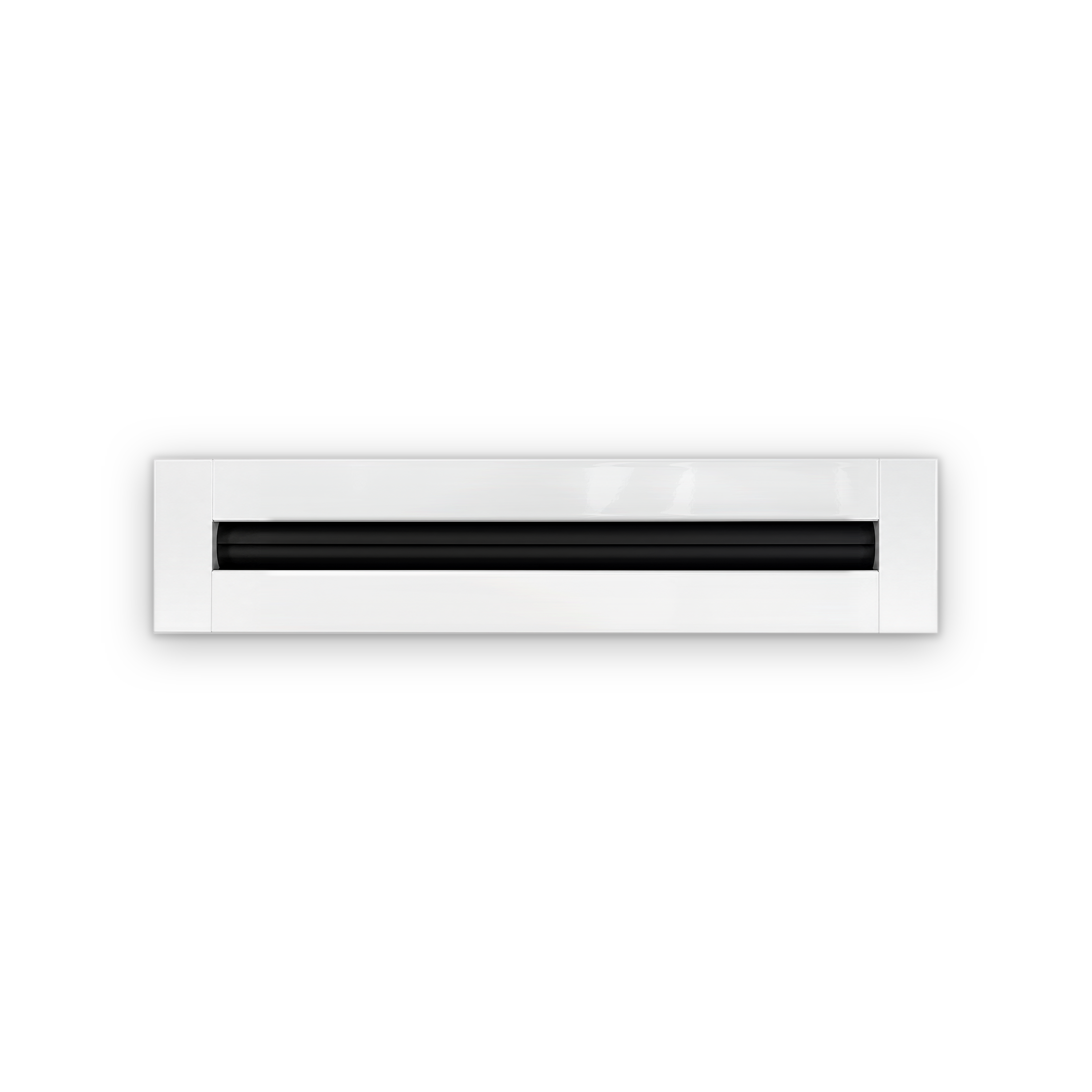 Cryptic Slot 1 slot linear slot diffuser, 14 inch, white