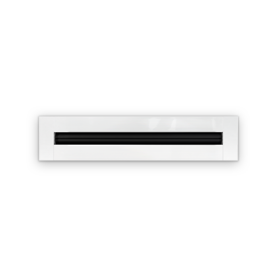 Cryptic Slot 1 slot linear slot diffuser, 14 inch, white