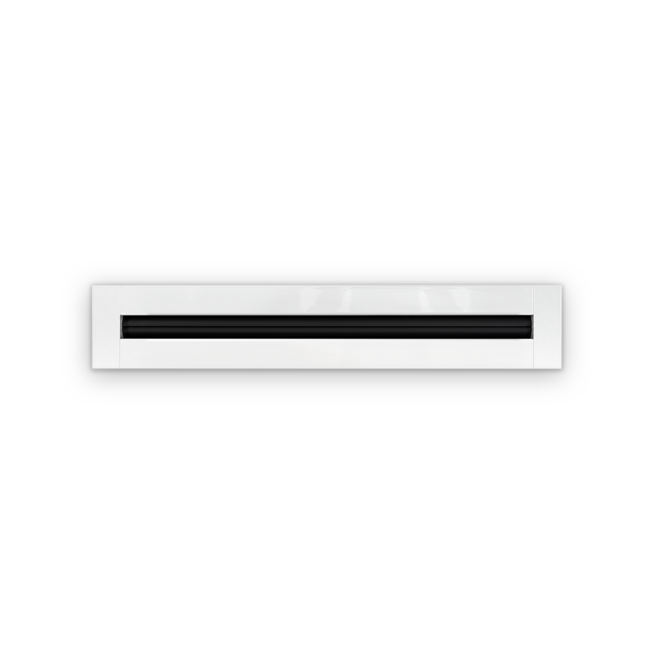 Cryptic Slot 1 slot linear slot diffuser, 18 inch, white