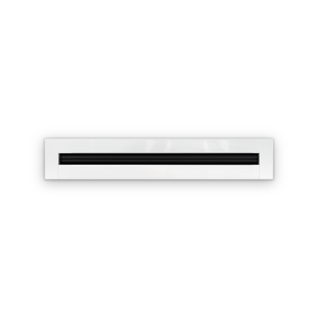 Cryptic Slot 1 slot linear slot diffuser, 18 inch, white