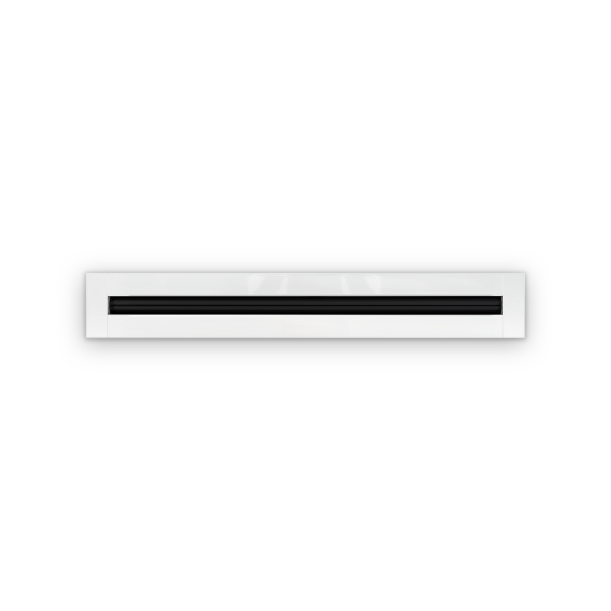 Cryptic Slot 1 slot linear slot diffuser, 22 inch, white