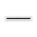 Cryptic Slot 1 slot linear slot diffuser, 22 inch, white