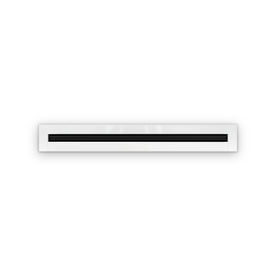 Cryptic Slot 1 slot linear slot diffuser, 24 inch, white