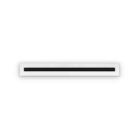 Cryptic Slot 1 slot linear slot diffuser, 26 inch, white