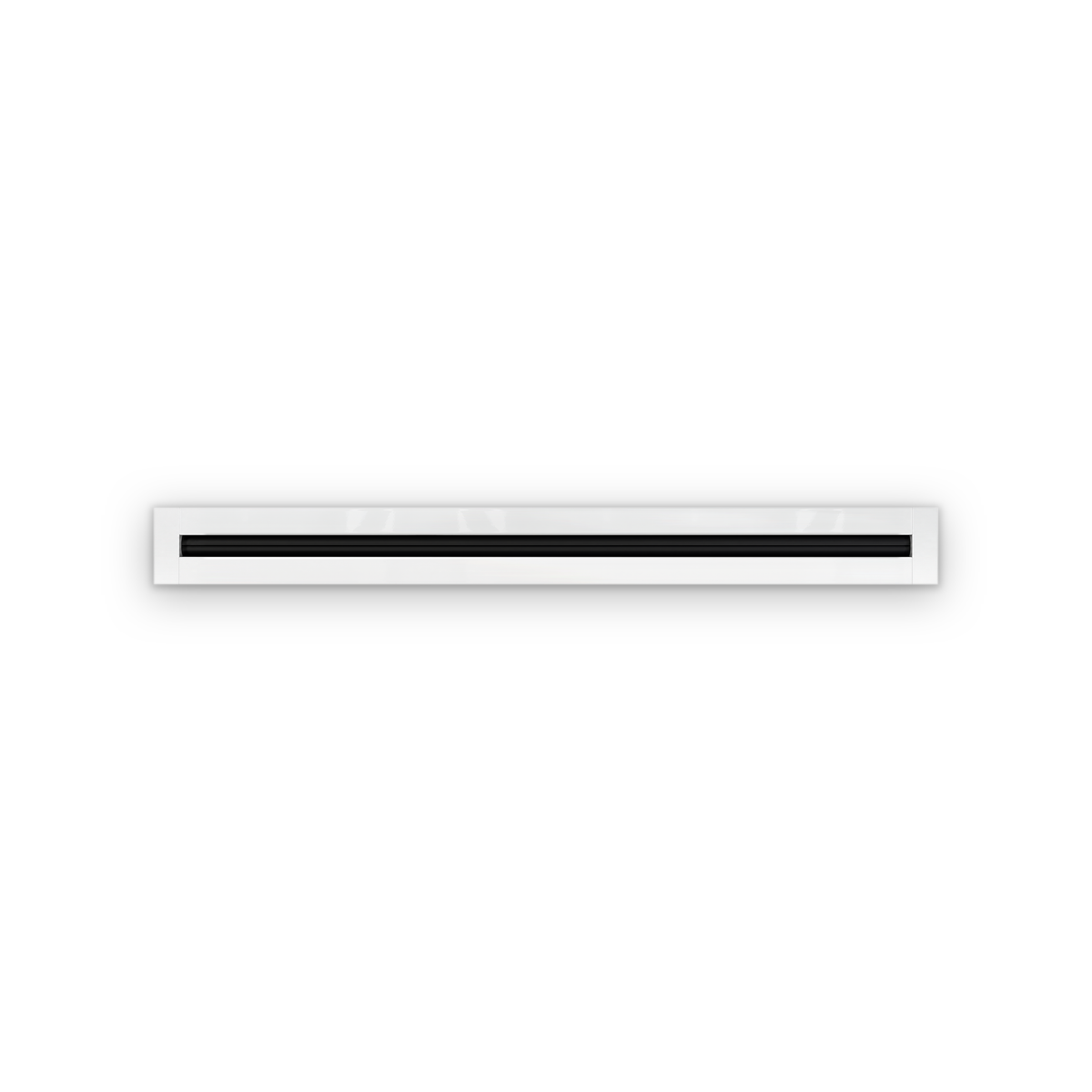 Cryptic Slot 1 slot linear slot diffuser, 34 inch, white