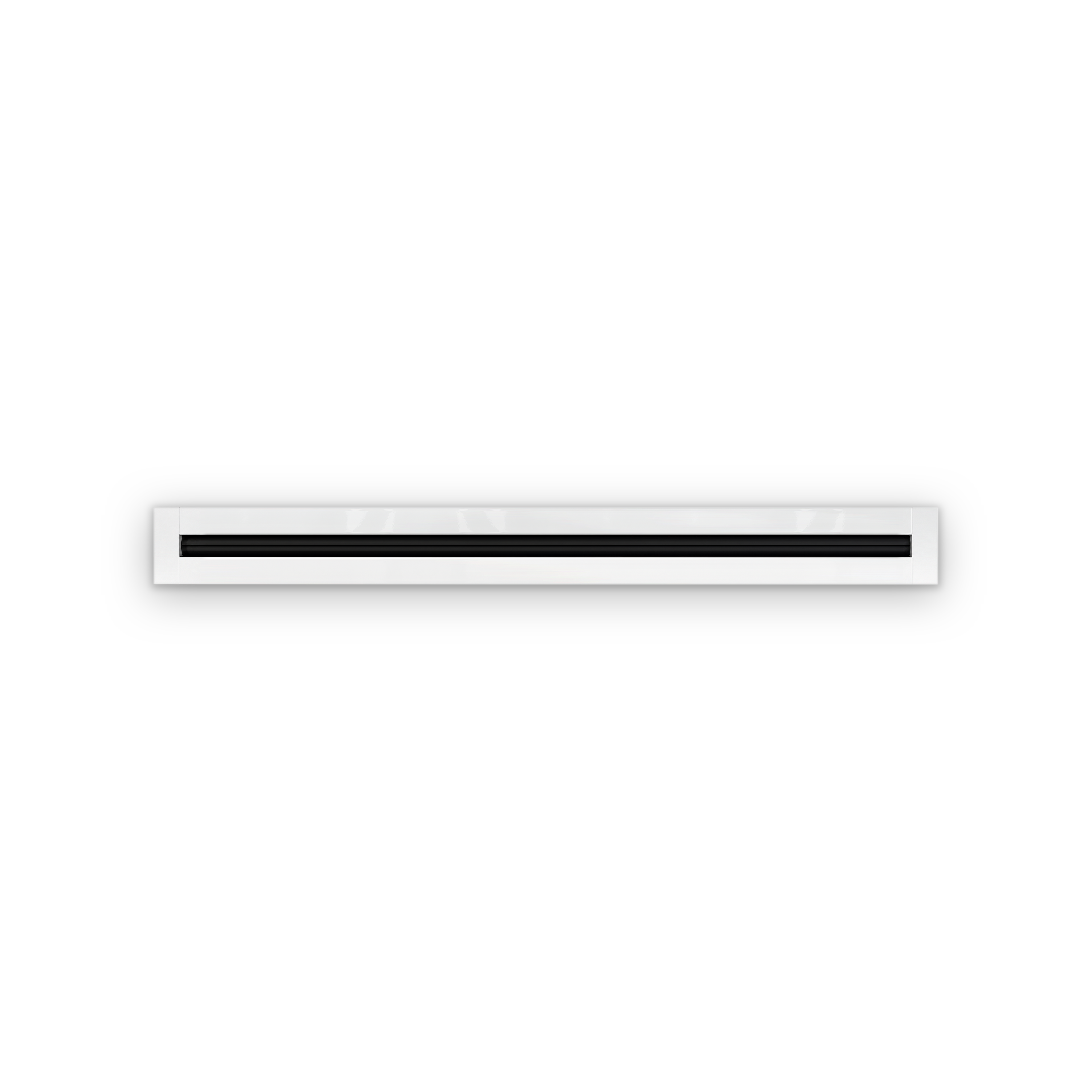 Cryptic Slot 1 slot linear slot diffuser, 34 inch, white