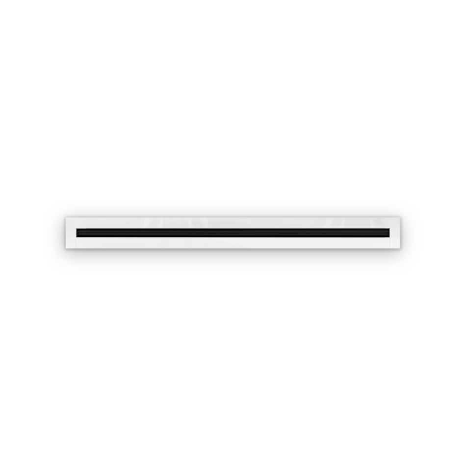 Cryptic Slot 1 slot linear slot diffuser, 36 inch, white