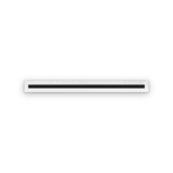 Cryptic Slot 1 slot linear slot diffuser, 36 inch, white