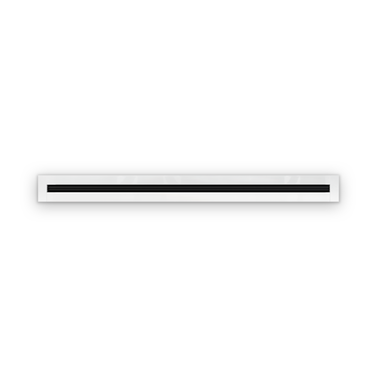Cryptic Slot 1 slot linear slot diffuser, 38 inch, white