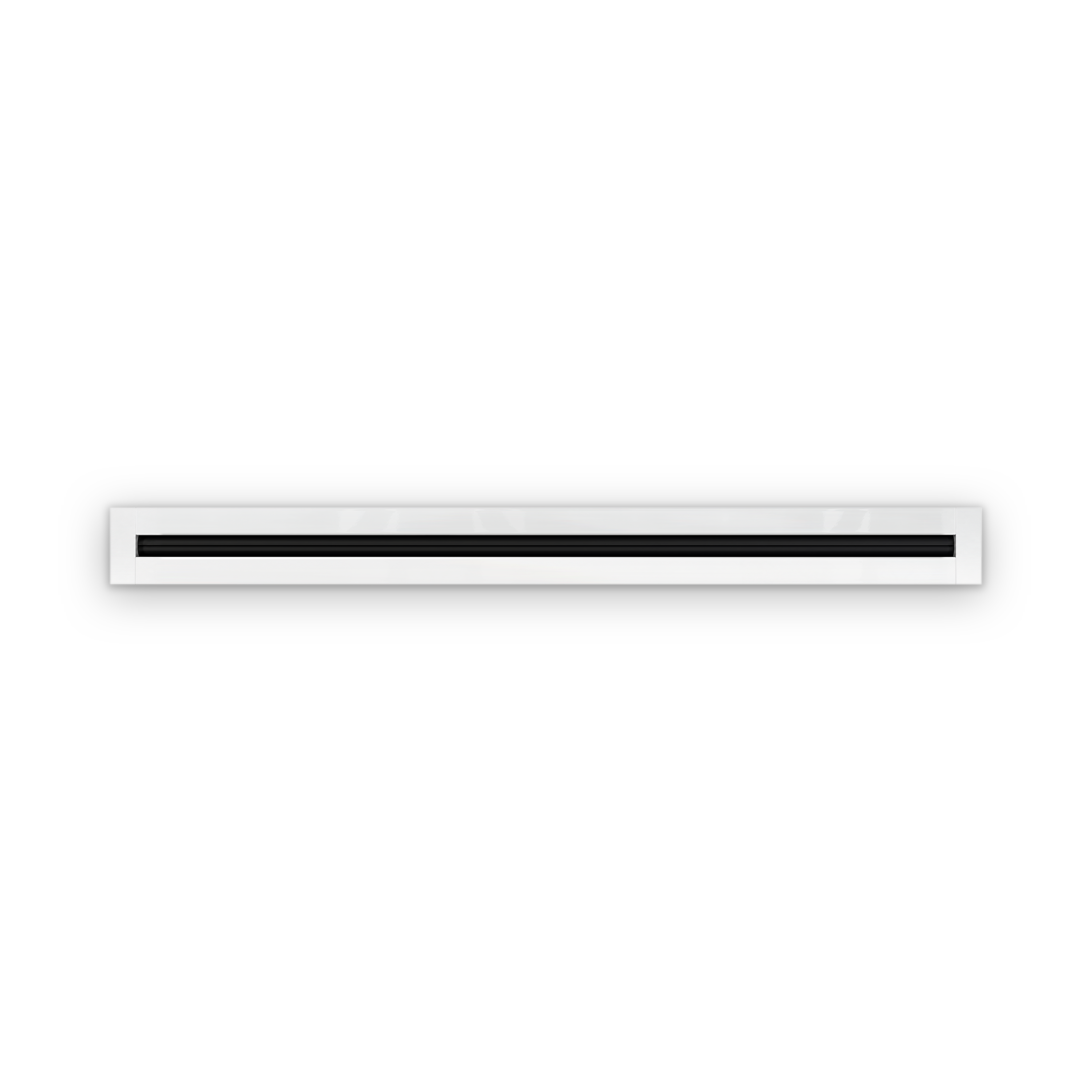 Cryptic Slot 1 slot linear slot diffuser, 38 inch, white