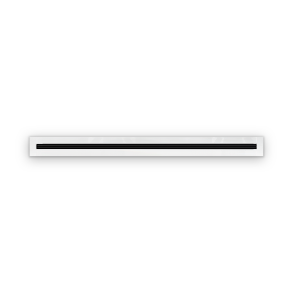 Cryptic Slot 1 slot linear slot diffuser, 40 inch, white