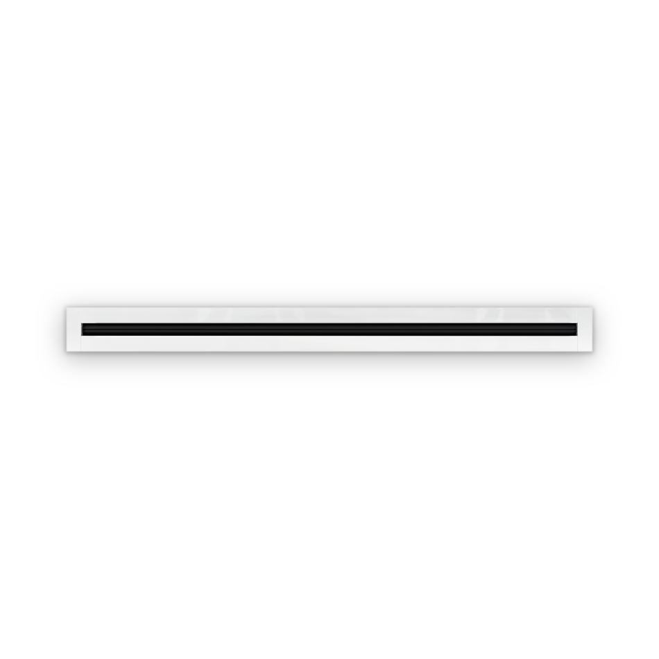 Cryptic Slot 1 slot linear slot diffuser, 40 inch, white