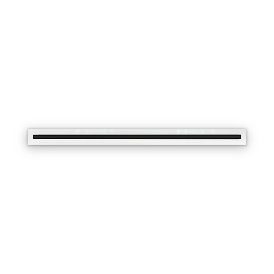 Cryptic Slot 1 slot linear slot diffuser, 46 inch, white