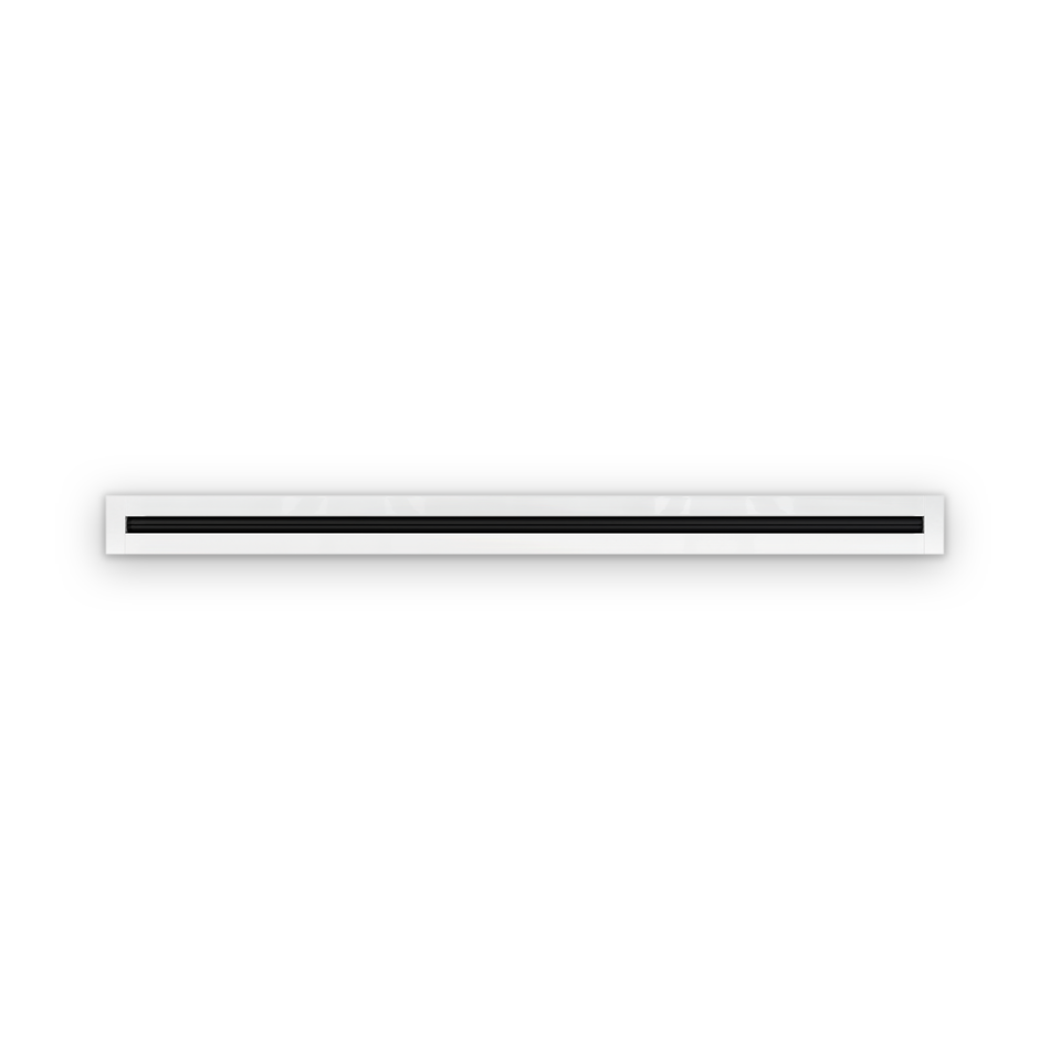 Cryptic Slot 1 slot linear slot diffuser, 48 inch, white