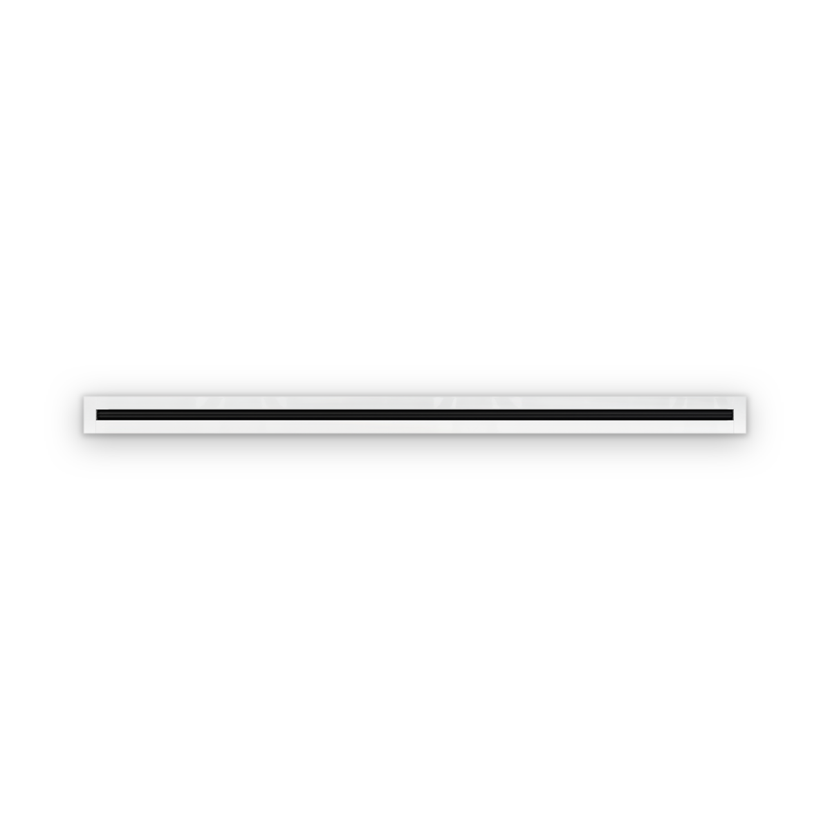 Cryptic Slot 1 slot linear slot diffuser, 60 inch, white