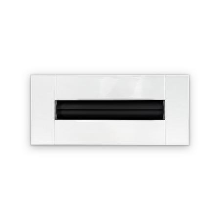 Cryptic Slot 1 slot linear slot diffuser, 6 inch, white
