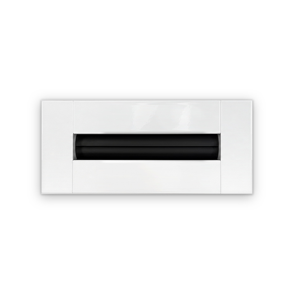 Cryptic Slot 1 slot linear slot diffuser, 6 inch, white