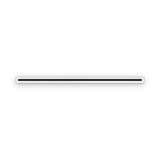 Cryptic Slot 1 slot linear slot diffuser, 72 inch, white