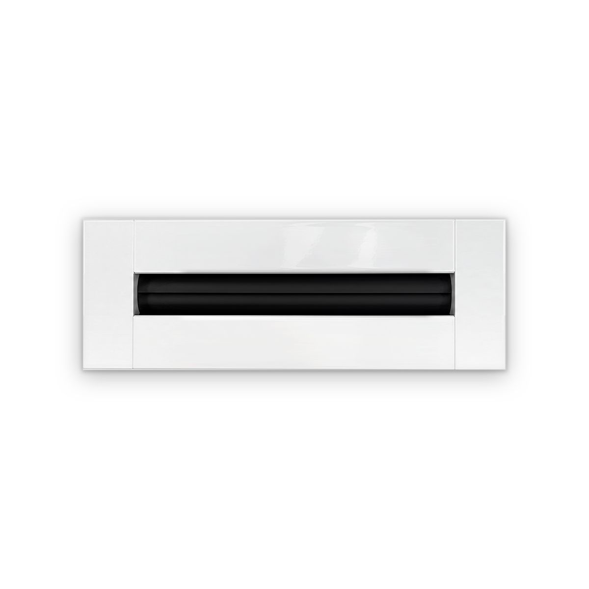 Cryptic Slot 1 slot linear slot diffuser, 8 inch, white