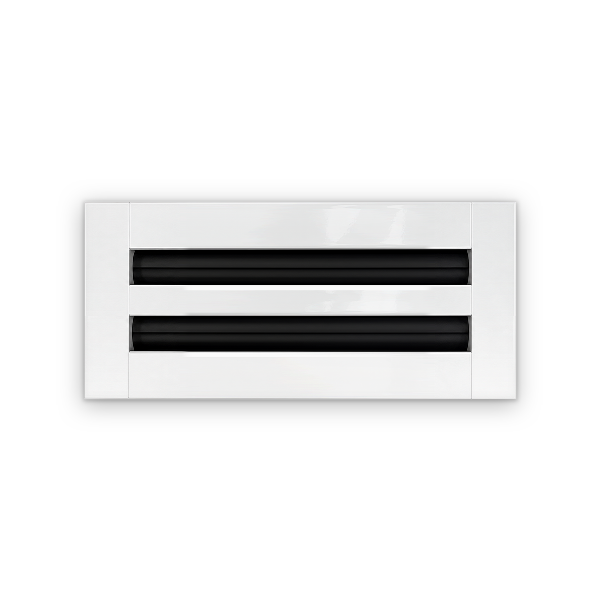 Cryptic Slot 2 slot linear slot diffuser, 10 inch, white