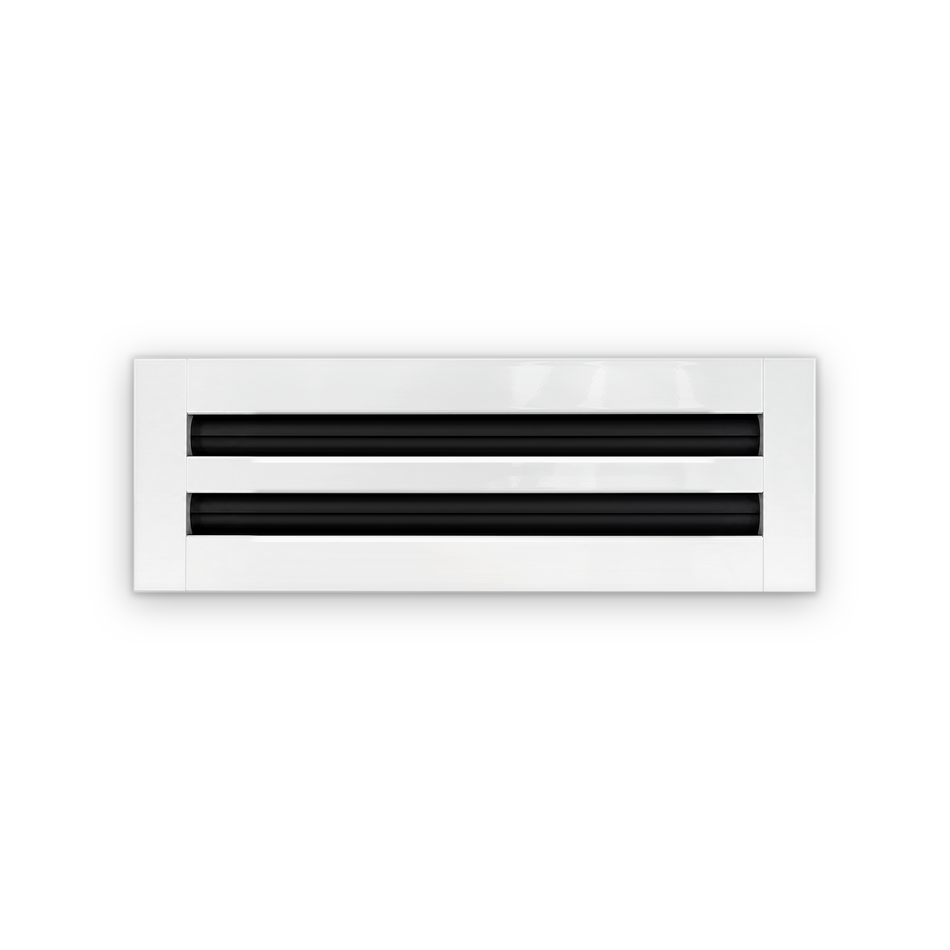 Cryptic Slot 2 slot linear slot diffuser, 14 inch, white