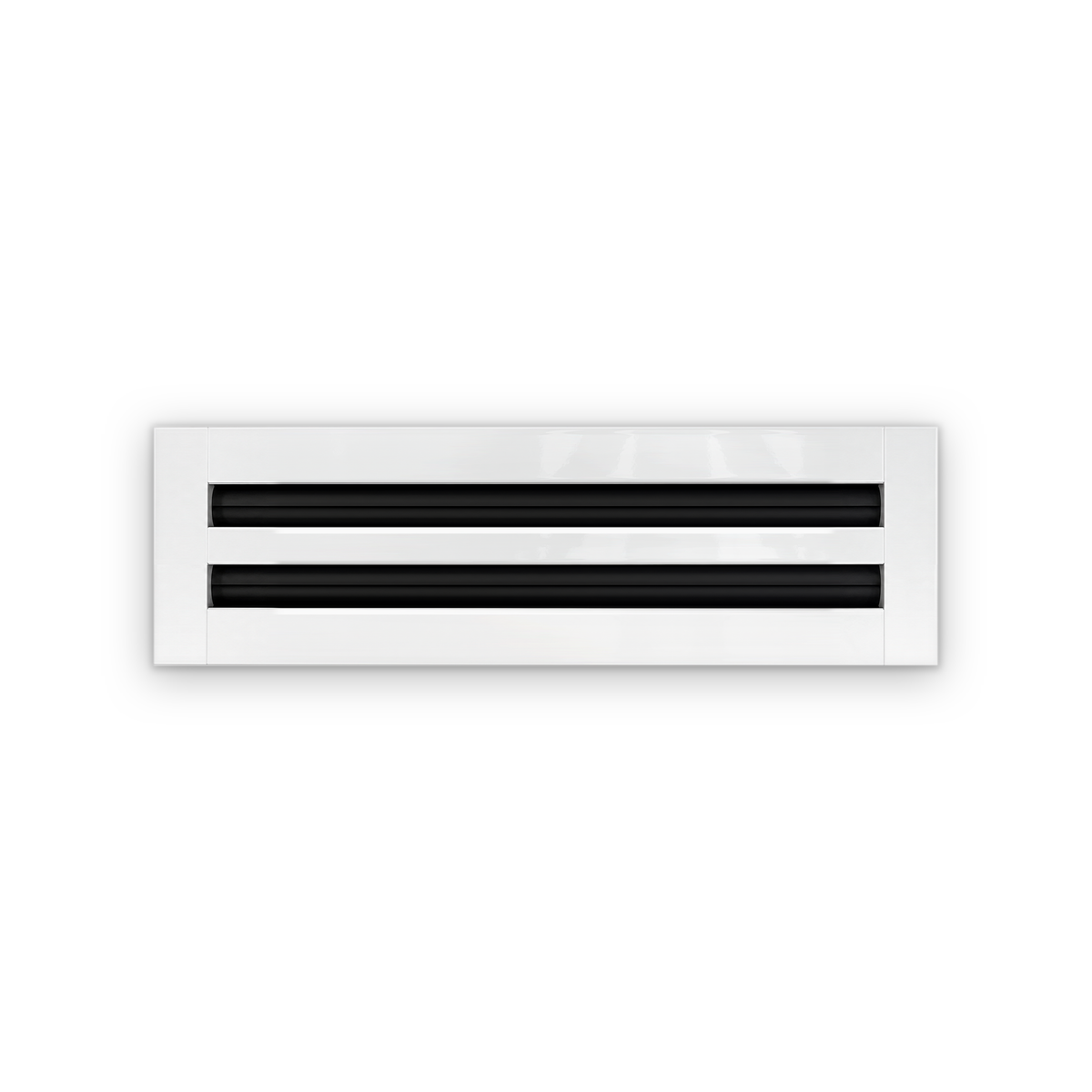 Cryptic Slot 2 slot linear slot diffuser, 16 inch, white