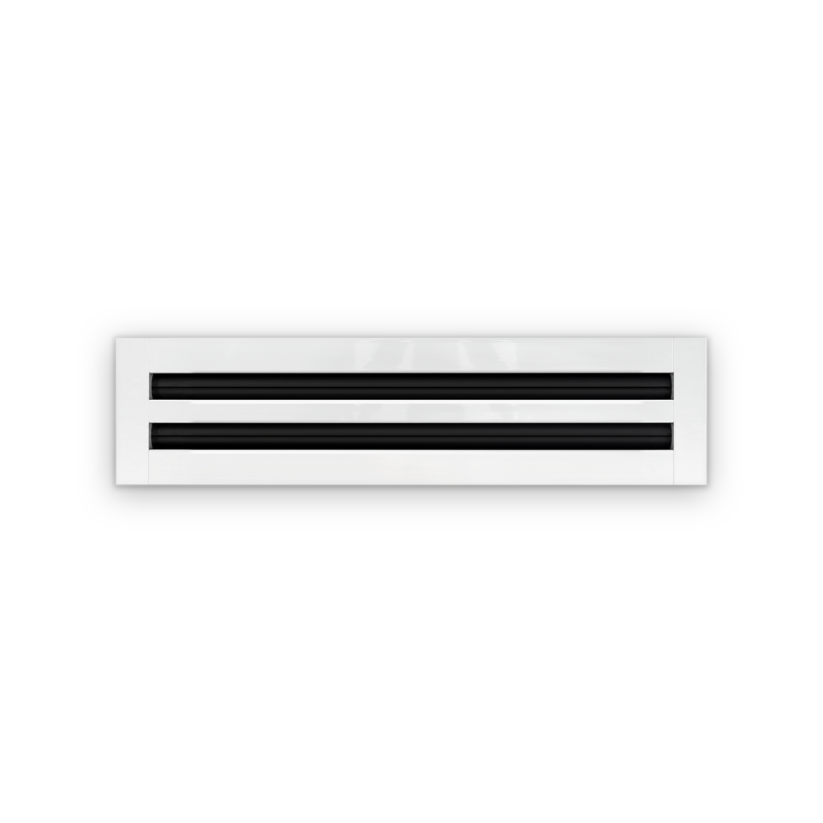 Cryptic Slot 2 slot linear slot diffuser, 20 inch, white
