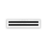 Cryptic Slot 2 slot linear slot diffuser, 20 inch, white