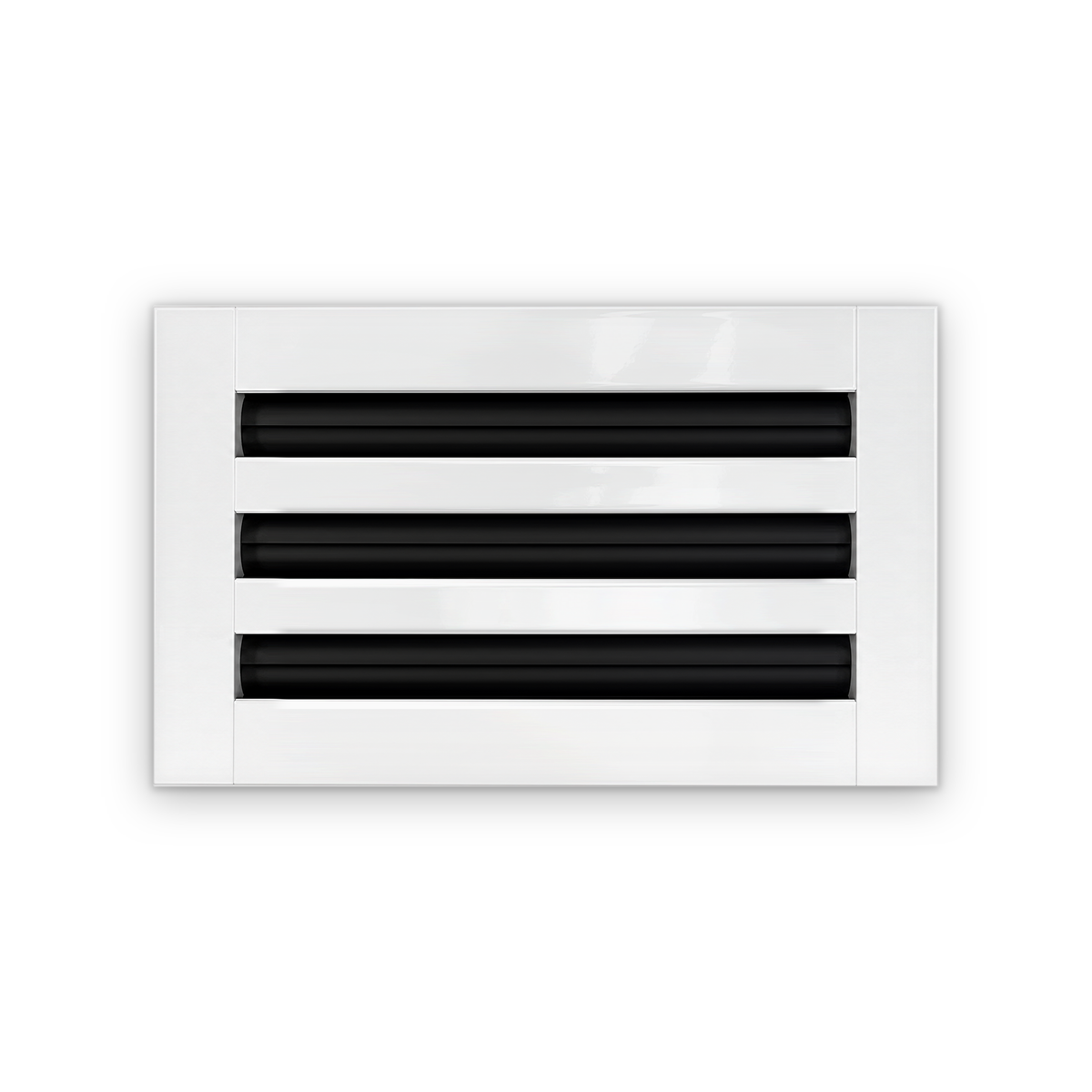 Cryptic Slot 3 slot linear slot diffuser, 10 inch, white