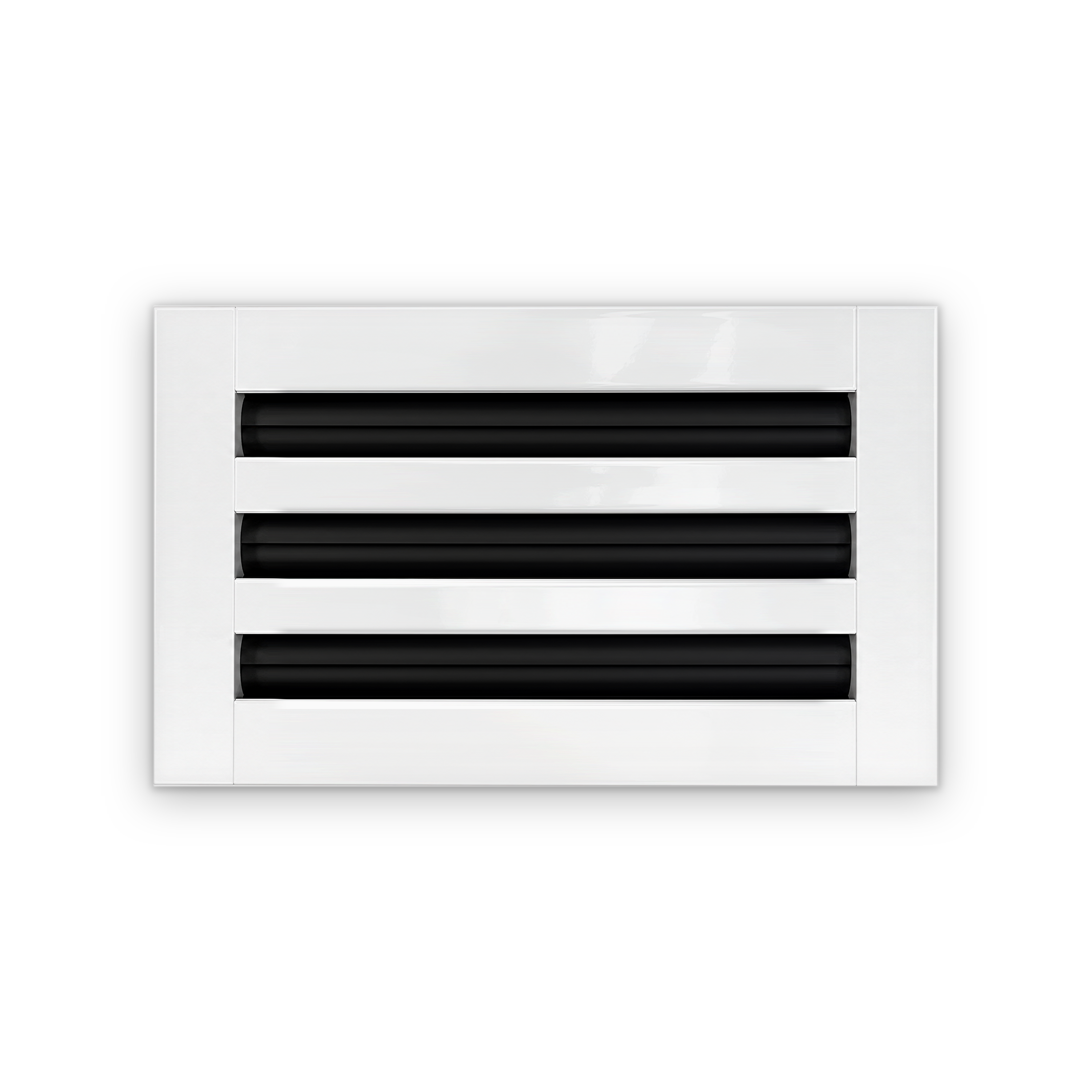 Cryptic Slot 3 slot linear slot diffuser, 10 inch, white