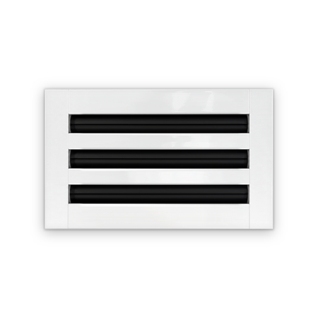 Cryptic Slot 3 slot linear slot diffuser, 10 inch, white