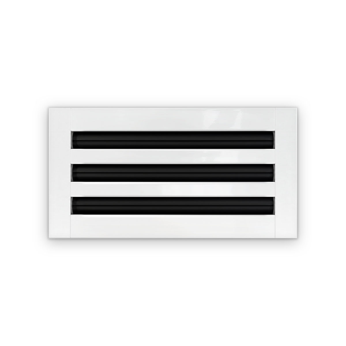 Cryptic Slot 3 slot linear slot diffuser, 12 inch, white
