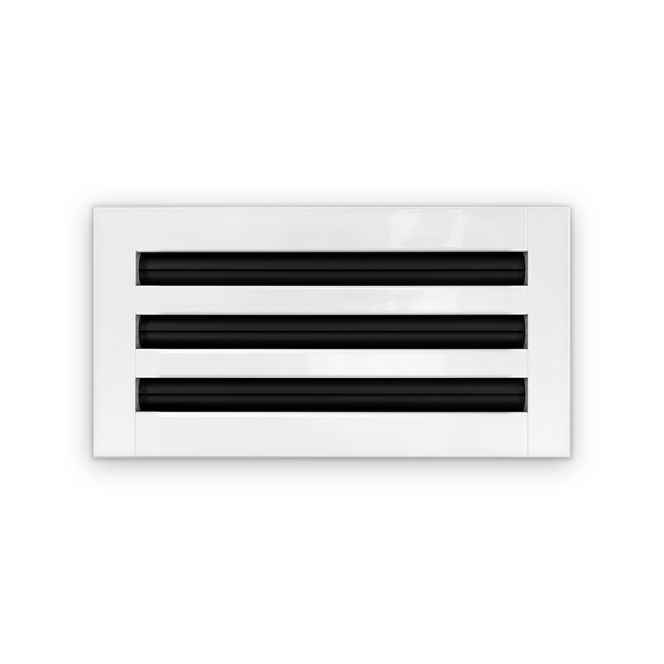 Cryptic Slot 3 slot linear slot diffuser, 12 inch, white
