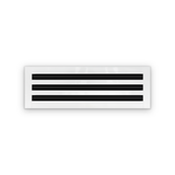Cryptic Slot 3 slot linear slot diffuser, 20 inch, white