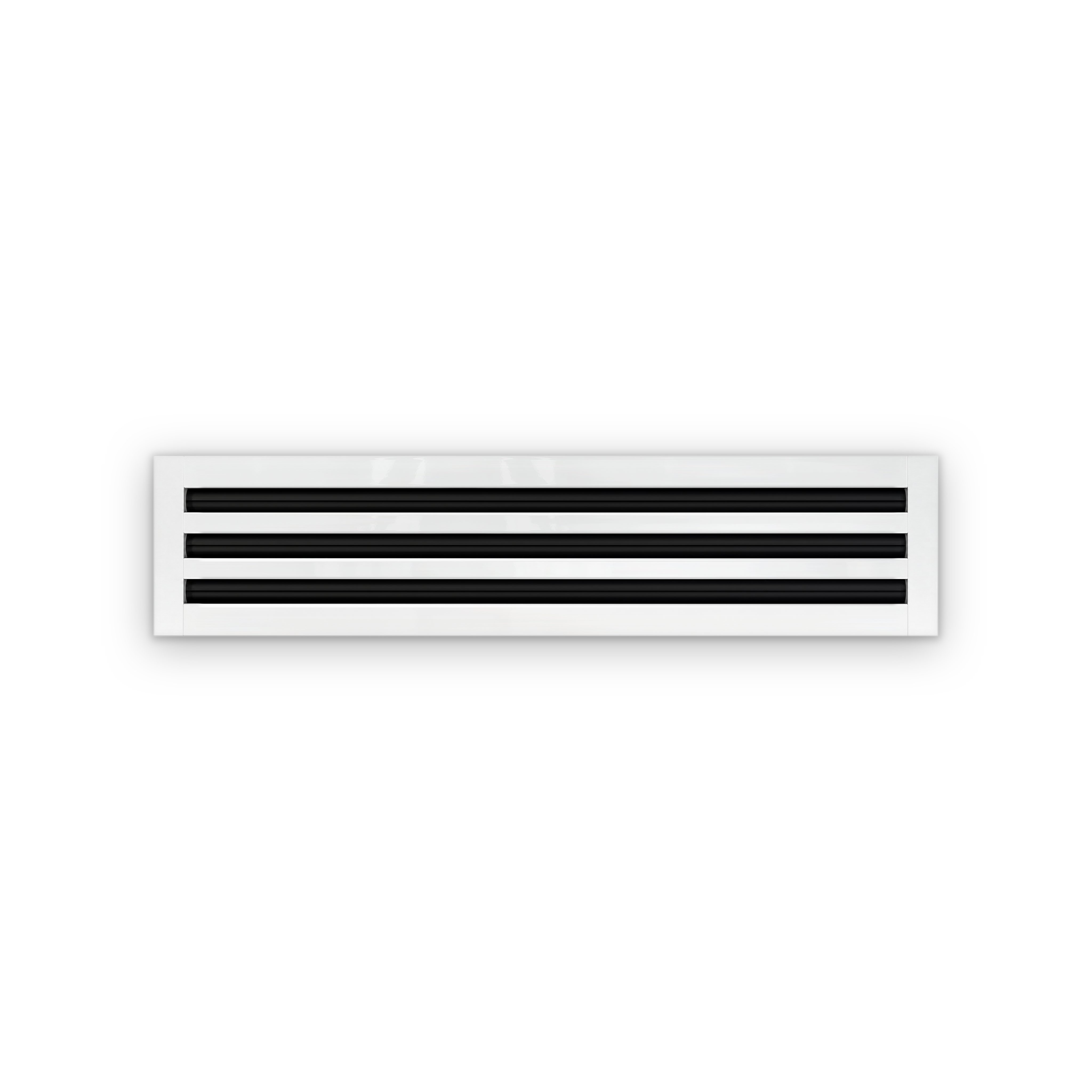 Cryptic Slot 3 slot linear slot diffuser, 30 inch, white