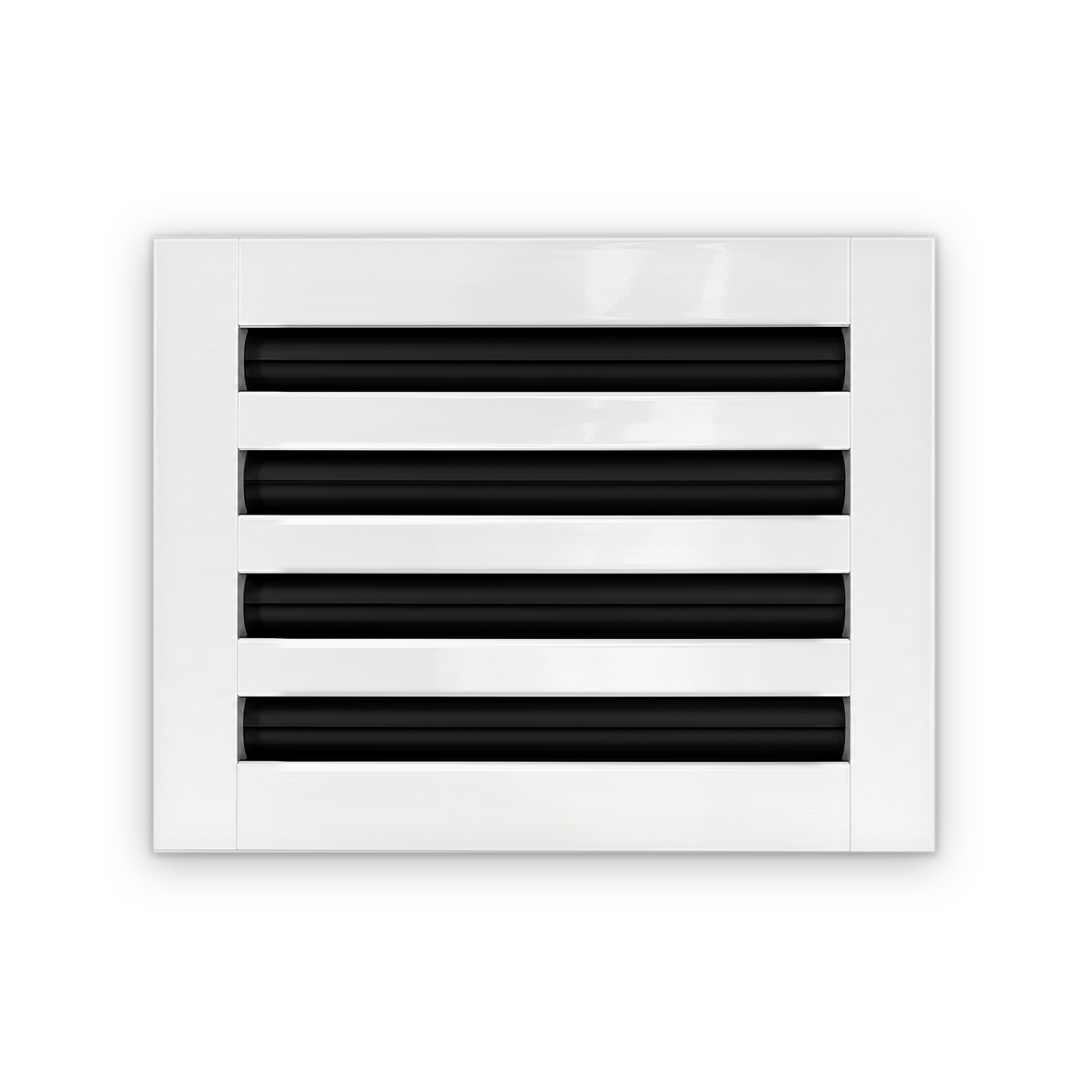 Cryptic Slot 4 slot linear slot diffuser, 10 inch, white