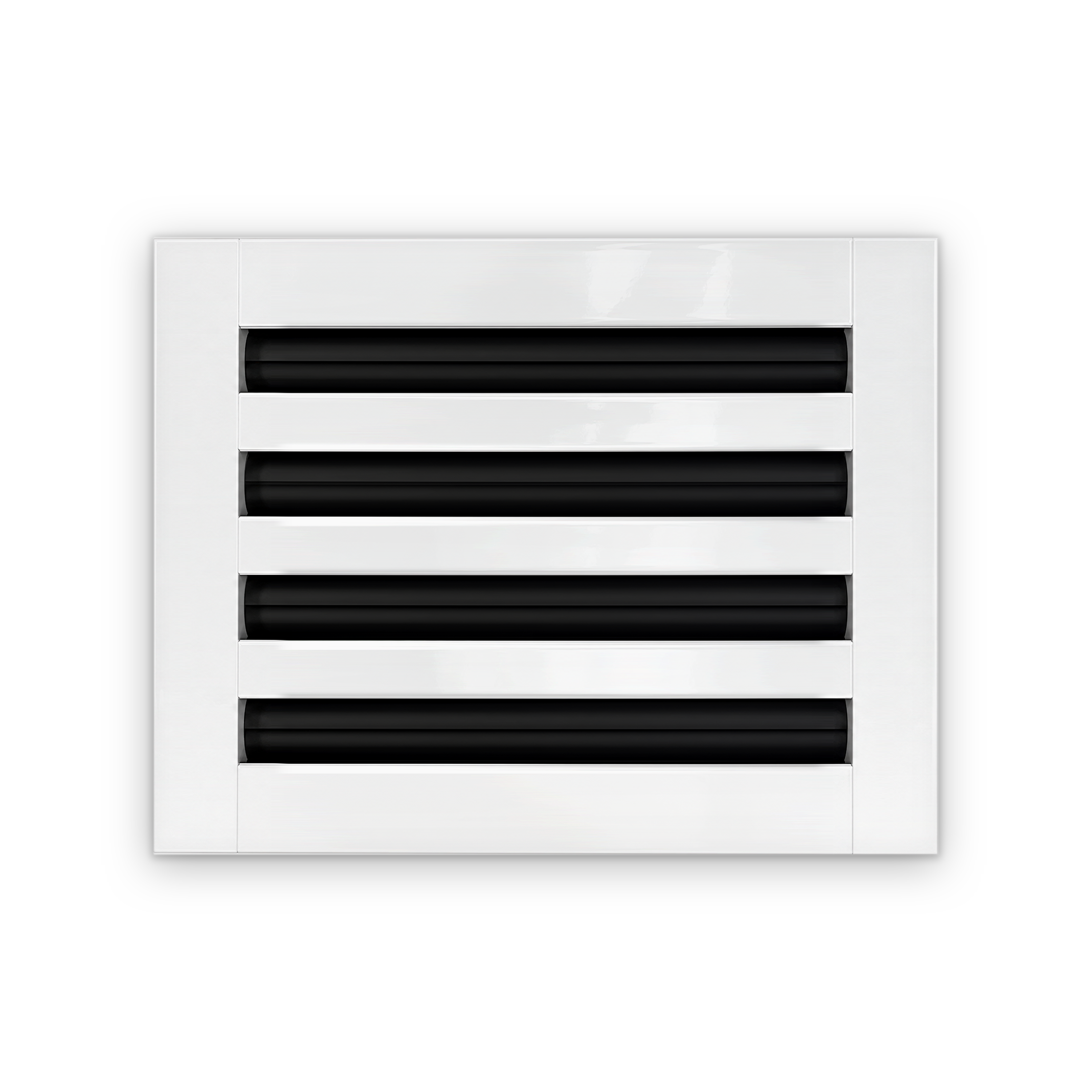 Cryptic Slot 4 slot linear slot diffuser, 10 inch, white