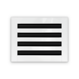 Cryptic Slot 4 slot linear slot diffuser, 10 inch, white