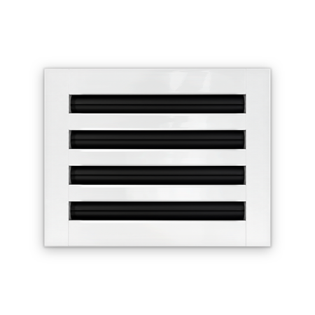 Cryptic Slot 4 slot linear slot diffuser, 10 inch, white
