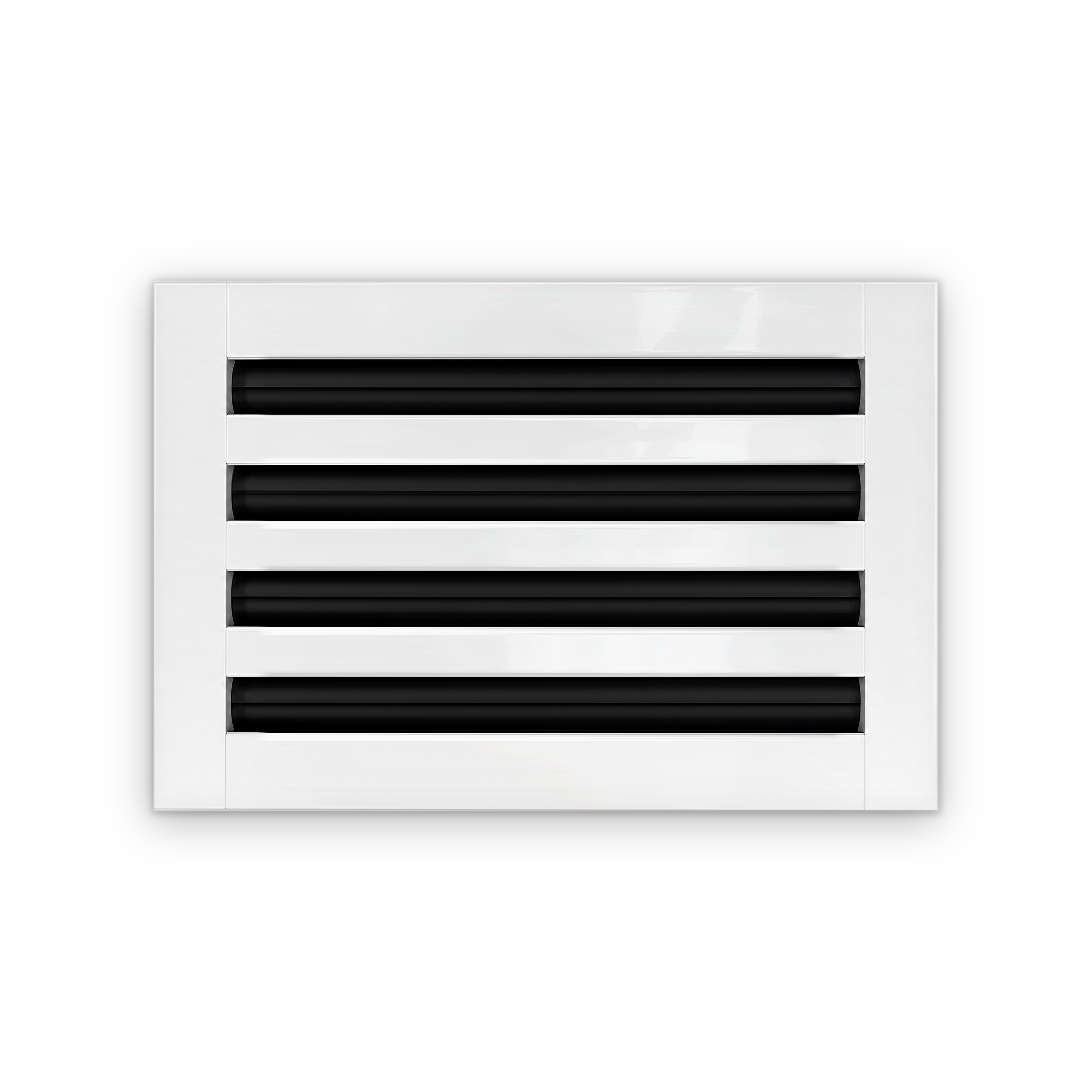 Cryptic Slot 4 slot linear slot diffuser, 12 inch, white