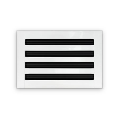 Cryptic Slot 4 slot linear slot diffuser, 12 inch, white